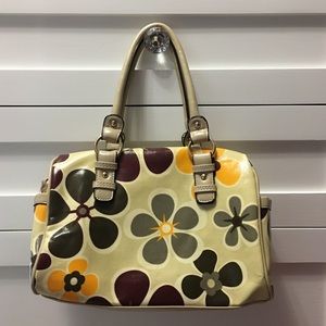 Floral Shoulder Bag in Fall Colors
